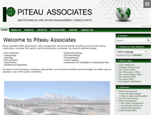 Tablet Screenshot of piteau.com